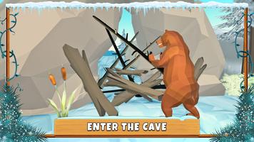 Polar bear survival simulator تصوير الشاشة 1