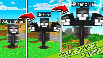 Wither Storm Mod - Addons and Mods Poster