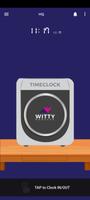 Employee Time Clock: Tracking Clock In / Out Affiche