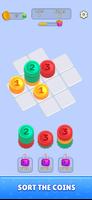 Coin Stack Puzzle plakat