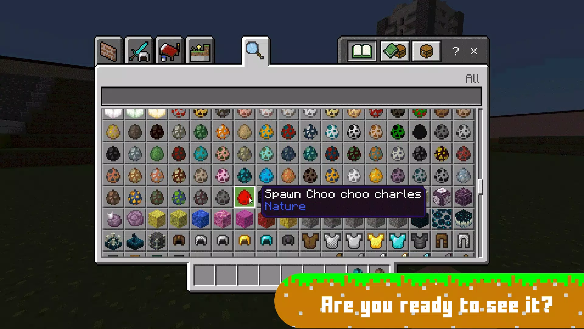 Mod Choo Choo Charles for MCPE for Android - Free App Download