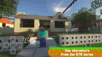 GTA Craft Mod for MCPE captura de pantalla 1
