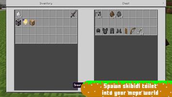 Skibidi Toilet Mob for MCPE постер
