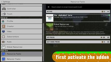 Alphabet Lore Mod for MCPE poster