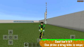 Drag Bike Racing Mod for MCPE screenshot 2