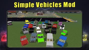Mod Car Simple Vehicles MCPE Plakat