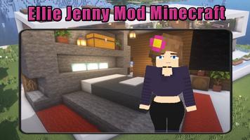 Ellie Jenny Mod Minecraft Affiche