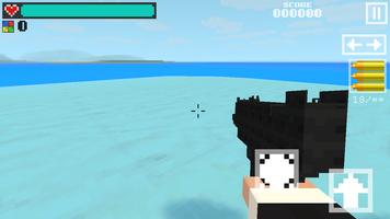 Block Gun 3D: Ghost Ops اسکرین شاٹ 1