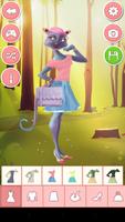 Cat Fashion Designer Games پوسٹر