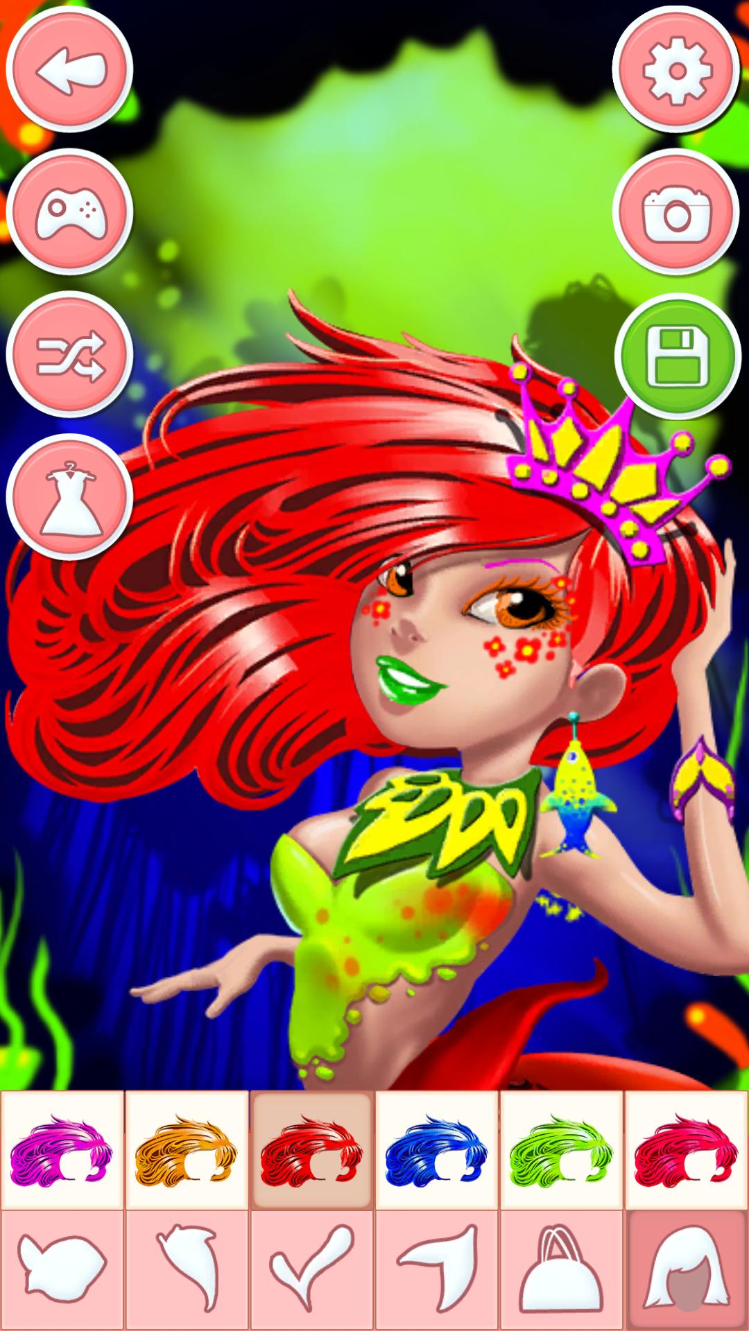 Mermaid Salon Dress Up Games APK for Android Download