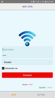 WIFI VPN الملصق