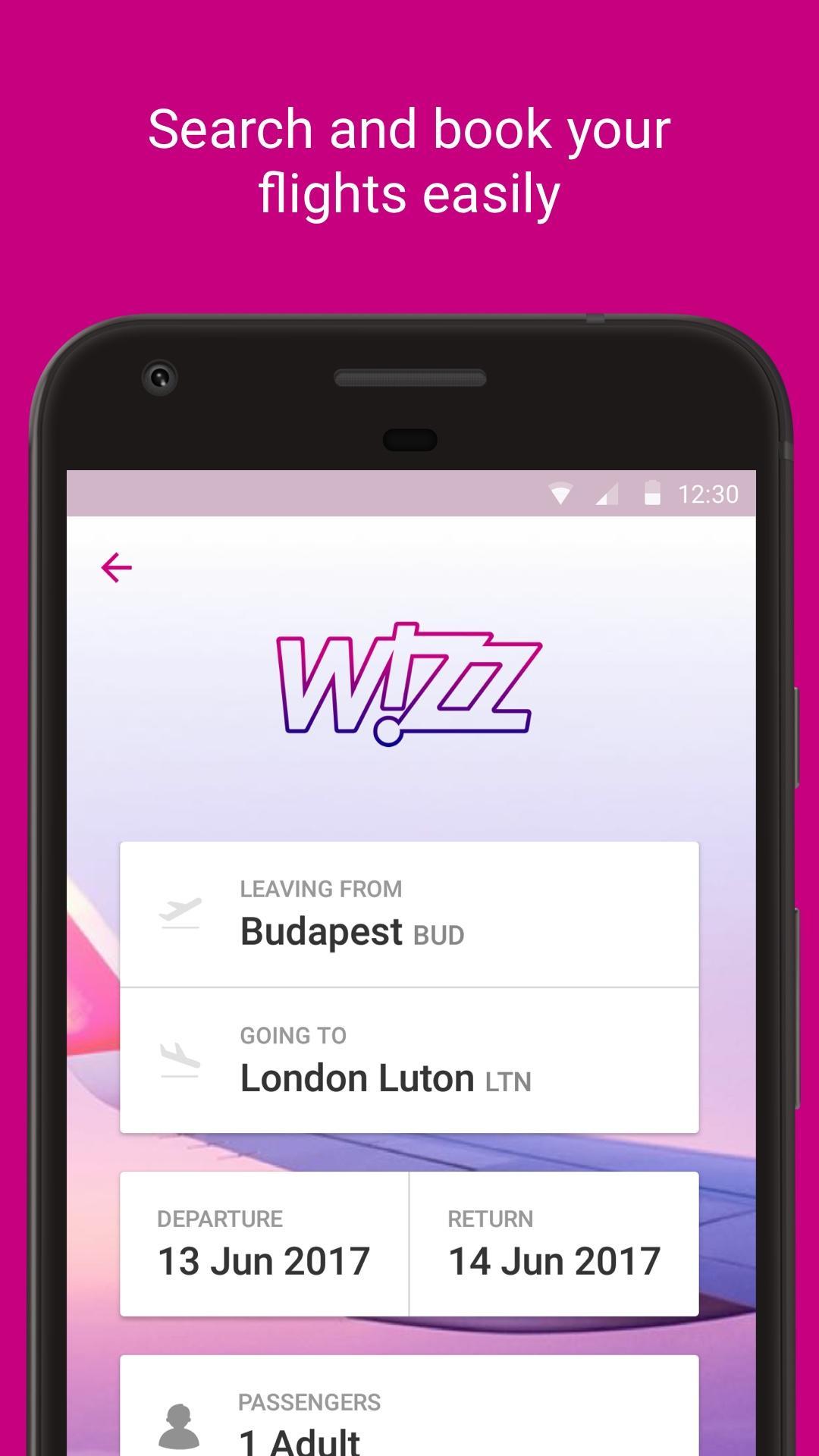 wizzair check in