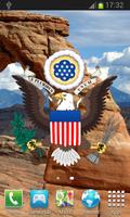 2 Schermata American Flag Live Wallpaper