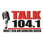 Talk 104 / 93 WKCT-icoon