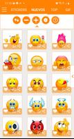 Emojis para whatsapp emoticones stickers captura de pantalla 2