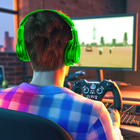 Gaming cafe آئیکن