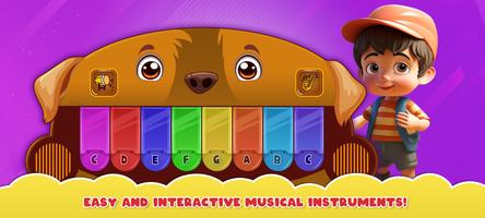 Piano Kids: Musical Games تصوير الشاشة 1