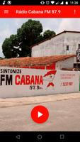 Rádio Cabana FM 87.9 Affiche