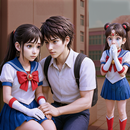 Anime Game High School Love 3D APK