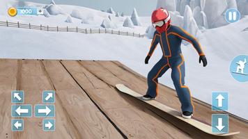Real Skate Snowboarding Games captura de pantalla 1