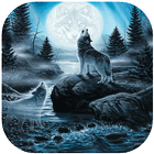 The Wolf Wallpapers আইকন