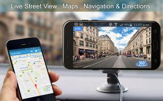 Live Street View: Live Earth Map Navigation syot layar 1