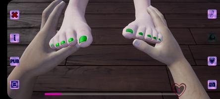 Girlfriend feet captura de pantalla 1