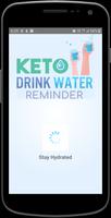Keto Drink Water Reminder ポスター