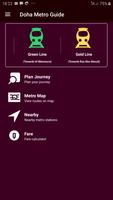 Doha Metro Guide Affiche