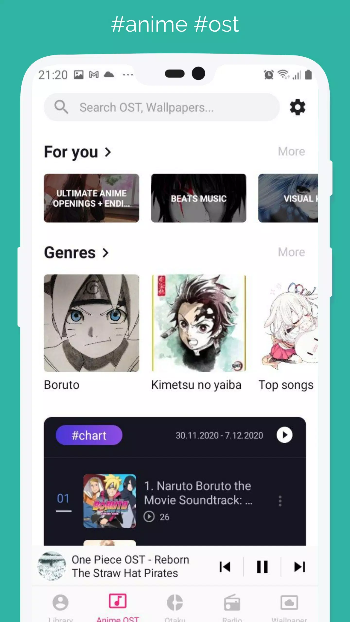 Anime Music for Android - Download the APK from Uptodown