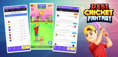 پوستر Desi Cricket Fantasy