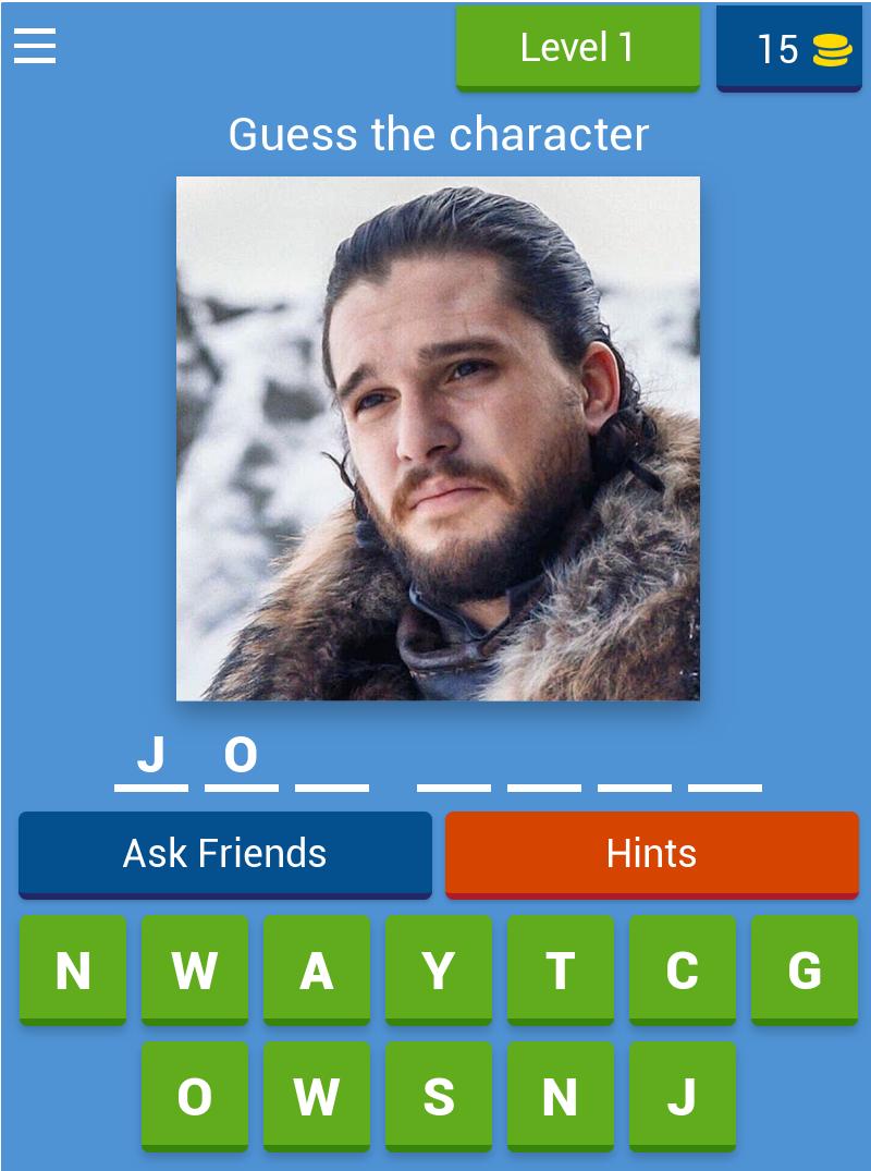 Game of Thrones: Guess the character for Android - APK Download