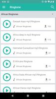Free mp3 ringtones application capture d'écran 3