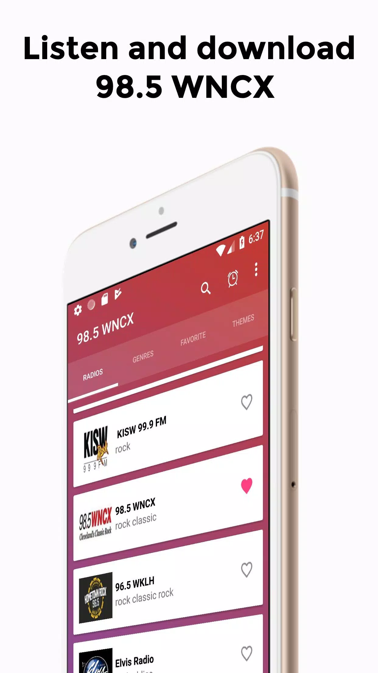 98.5 WNCX Cleveland Radio Station APK for Android Download