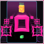 neon cube vs the huge castle