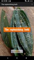 The replenishing bath poster