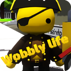 Mod Wobbly yellow life: Simulation adventure icône