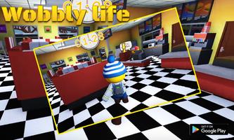 Mod Wobbly yellow life: Simulation adventure 海報