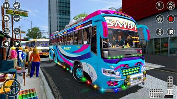 simulateur de bus de ville 3d Affiche