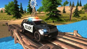 Police Car Offroad Driving Cartaz