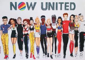 Now United Wallpaper Plakat