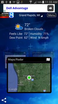 Storm Team 8 - WOODTV8 Weather 截图 1