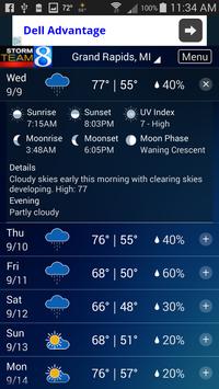 Storm Team 8 - WOODTV8 Weather 截图 2