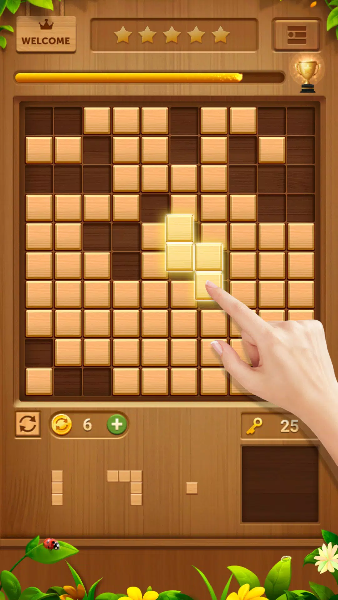 Wood Block Puzzle - Classic Puzzle & Free Game APK do pobrania na Androida
