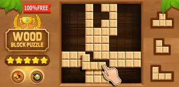 Puzzle blocos de Madeira