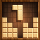 Puzzle blocos de Madeira ícone
