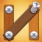 Wood Screw Puzzle Zeichen