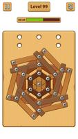 Nuts Bolts ASMR - Wood Nuts スクリーンショット 3