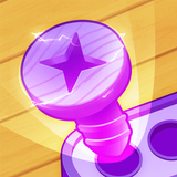 Screw Jam & Pin: Woodle Puzzle アイコン