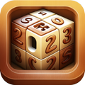 Wood Number Puzzle